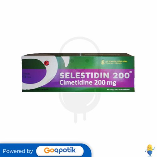 SELESTIDIN 200 MG BOX 100 KAPLET