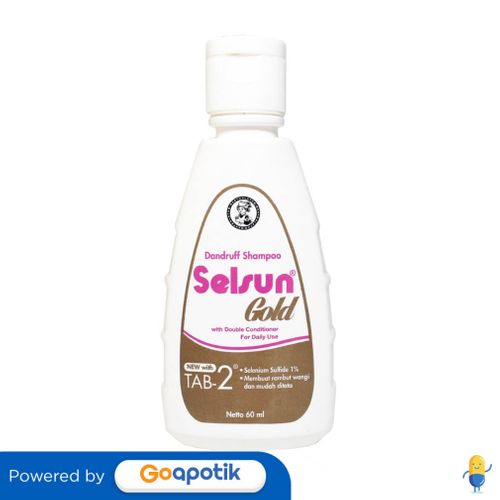 SELSUN GOLD SHAMPOO 60 ML