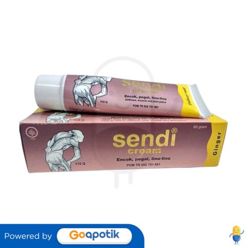 SENDI CREAM PLUS JAHE 30 GRAM TUBE