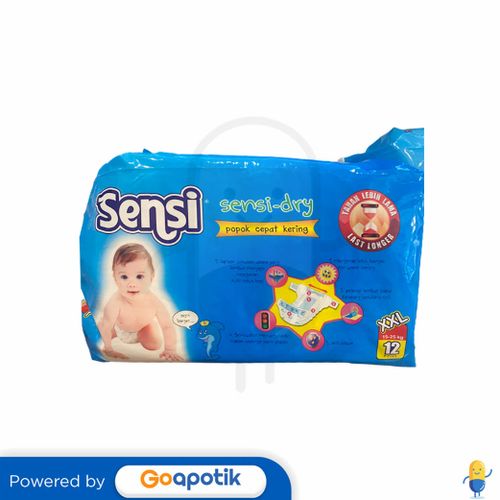 SENSI BABY DIAPER DRY PANTS XXL PACK 12 PCS