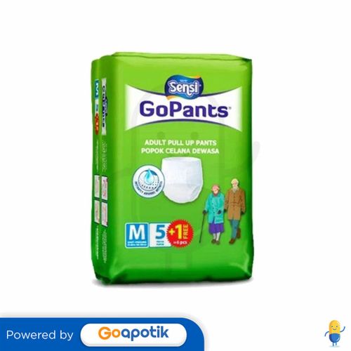 SENSI GOPANTS ADULT PULL-UP DIAPERS M 5+1