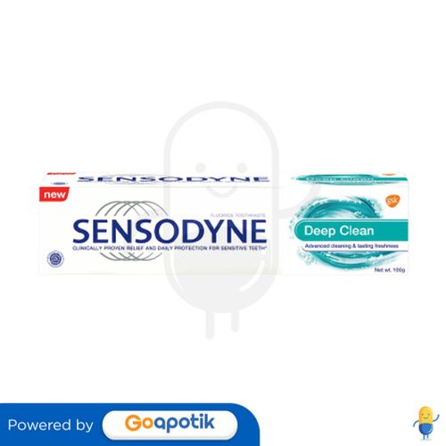 SENSODYNE DEEP CLEAN PASTA GIGI 100 GRAM TUBE