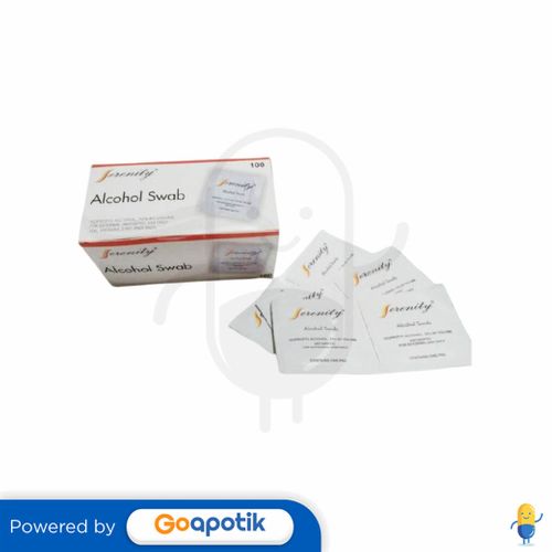 SERENITY ALKOHOL SWAB/PCS