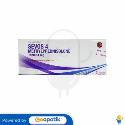 SEVOS 4 MG BOX 100 TABLET