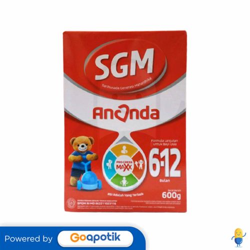 SGM ANANDA PRESINUTRI USIA 6-12 BULAN 600 GRAM BOX