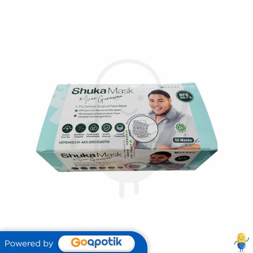 SHUKA MASK 3PLY FACE MASK EARLOOP SELF IMUNNITY SERIES BOX 50 PCS