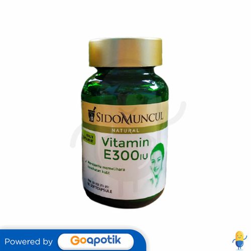 SIDOMUNCUL VITAMIN E 300 IU BOTOL 50 KAPSUL