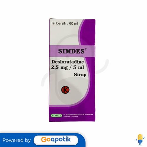 SIMDES 2.5 MG/5 ML SYRUP 60 ML