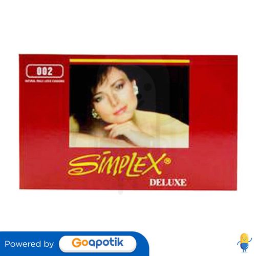 SIMPLEX KONDOM DELUXE RED BOX 12 PCS