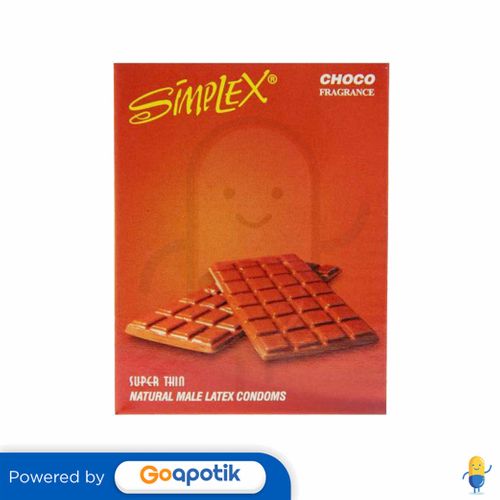 SIMPLEX KONDOM FRAGRANCE CHOCO BOX 3 PCS