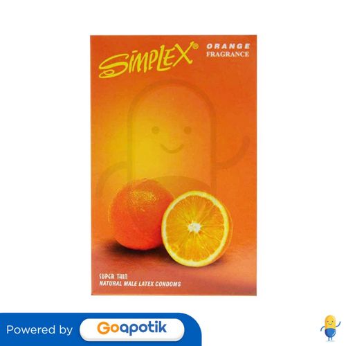 SIMPLEX KONDOM FRUITY BOX 3 PCS