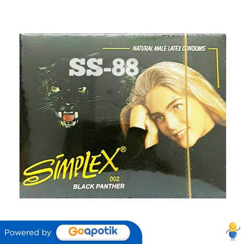 SIMPLEX KONDOM STANDARD BOX 3 PCS