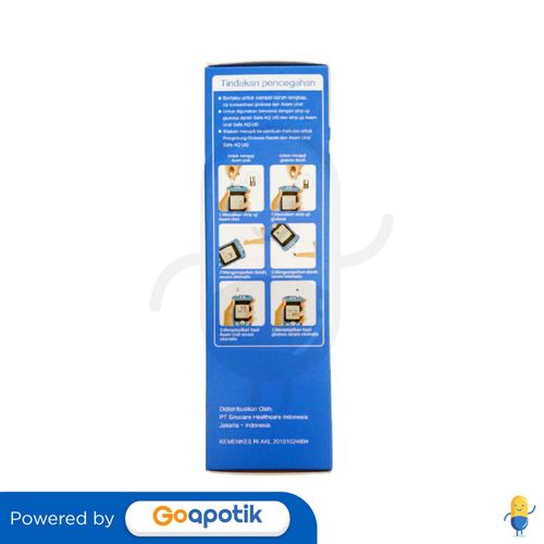 SINOCARE AQ UG ALAT PEMANTAUAN GULA DARAH DAN ASAM URAT
