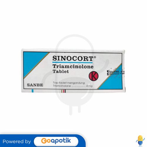 SINOCORT 4 MG BOX 30 TABLET