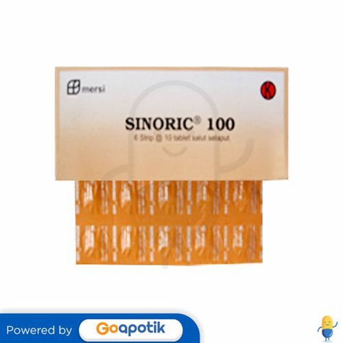 SINORIC 100 MG STRIP 10 TABLET
