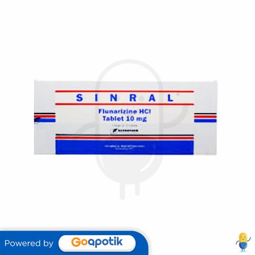 SINRAL 10 MG BOX 30 TABLET