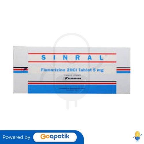 SINRAL 5 MG BOX 30 TABLET