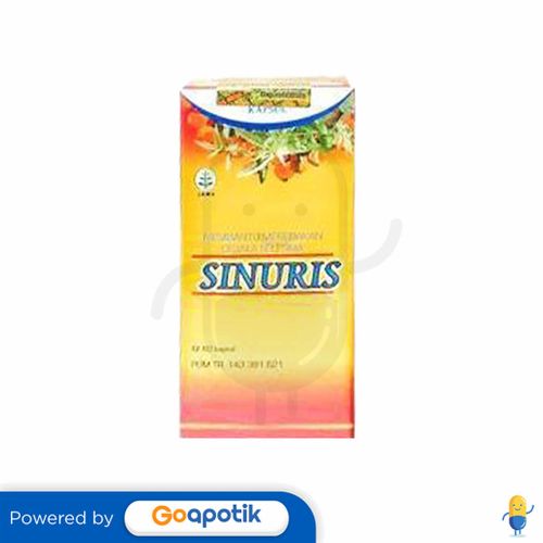 SINURIS BOTOL ISI 60 KAPSUL