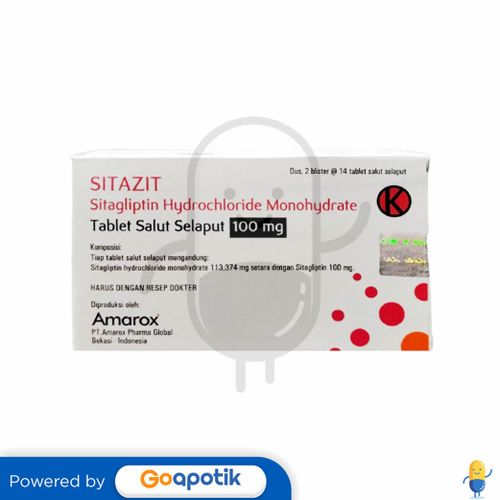 SITAZIT 100 MG BOX 28 TABLET