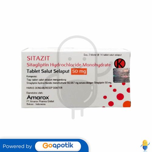 SITAZIT AMAROX 50 MG BOX 28 TABLET