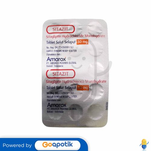 SITAZIT AMAROX 50 MG STRIP 14 TABLET