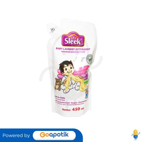 SLEEK BABY LAUNDRY DETERGENT CONCENTRATE 450 ML