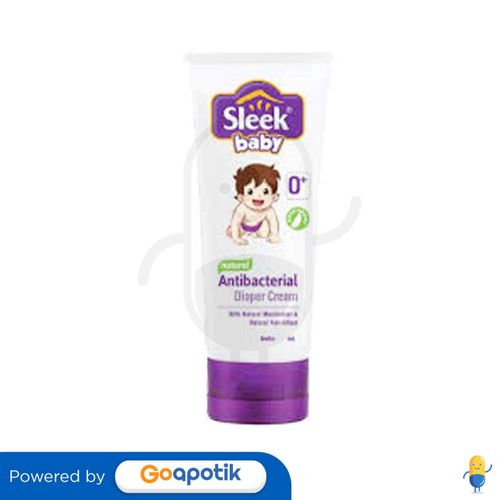 SLEEK BABY NATURAL ANTIBACTERIAL DIAPER CREAM TUBE 100 ML