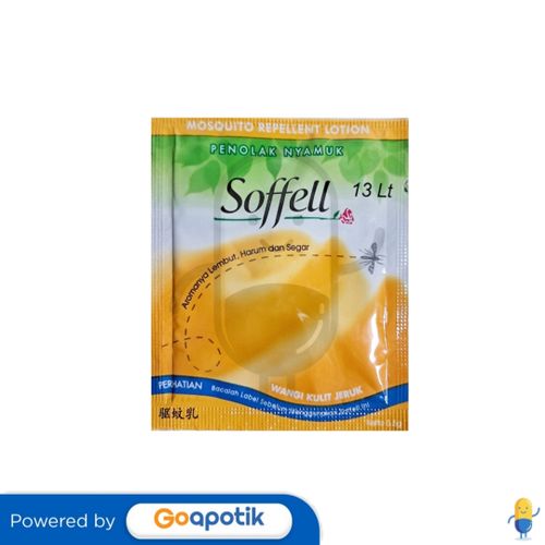 SOFFELL LOTION KULIT JERUK 5.5 GRAM SACHET