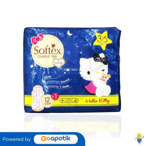 SOFTEX COMFORT SLIM LONG 36 CM BOX 12 + 1 PCS