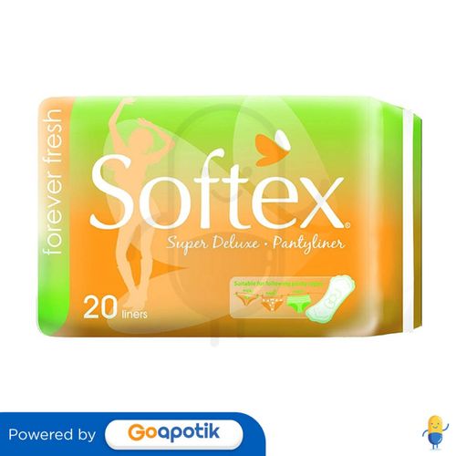 SOFTEX PANTYLINER SUPER DELUXE BOX 20 PCS