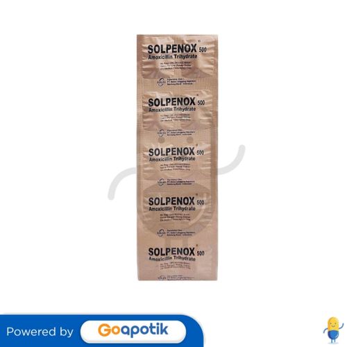 SOLPENOX 500 MG STRIP 10 KAPLET