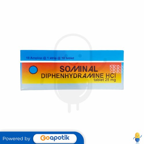 SOMINAL 25 MG BOX 100 TABLET