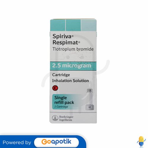 SPIRIVA RESPIMAT 2.5 MCG SINGLE REFILL PACK 1 CARTRIDGE