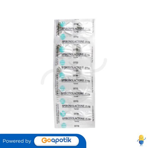 SPIRONOLACTONE OTTO 25 MG TABLET