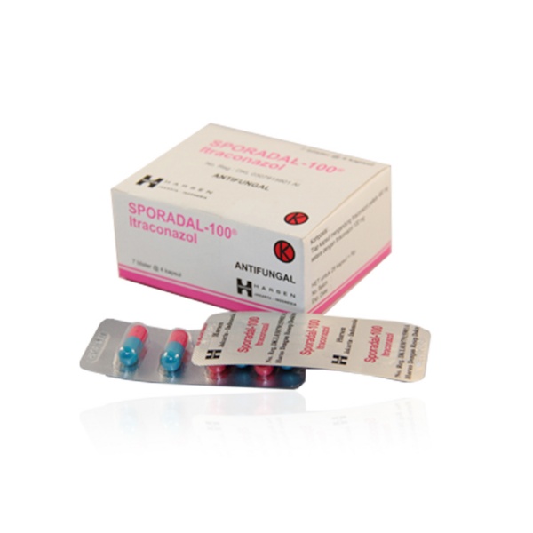 sporadal-100-mg-kapsul-box