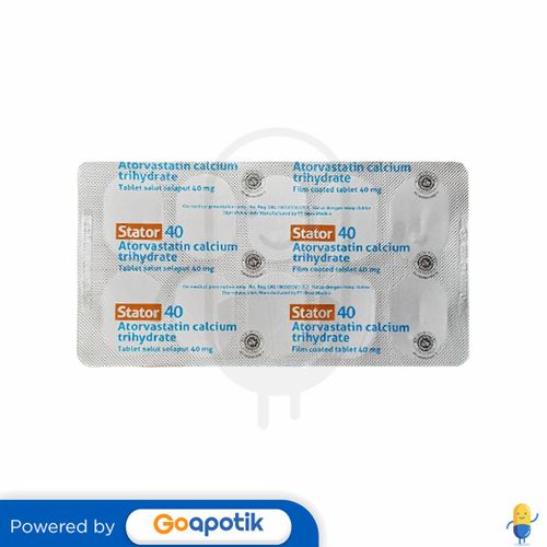 STATOR 40 MG TABLET