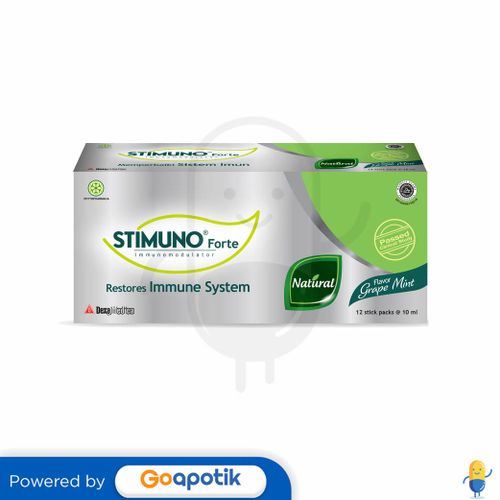 STIMUNO FORTE STICKPACK 10 ML BOX 12 SACHET / IMUN TUBUH