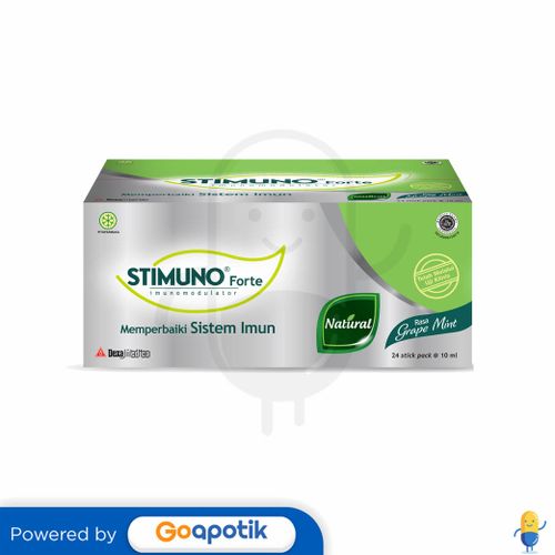 STIMUNO FORTE STICKPACK 10 ML BOX 24 SACHET / IMUN TUBUH