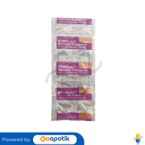 STIROLAC 10 MG STRIP 10 TABLET