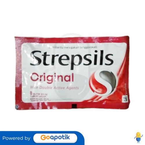 STREPSIL ORIGINAL SACHET 6 TABLET