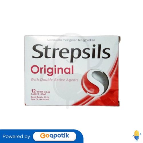 STREPSILS ORIGINAL BOX 12 TABLET