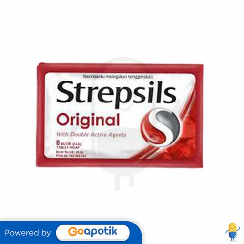 STREPSILS ORIGINAL SACHET 8 TABLET