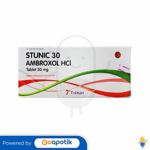 STUNIC 30 MG BOX 100 TABLET