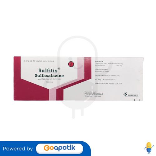 SULFITIS 500 MG BOX 30 TABLET