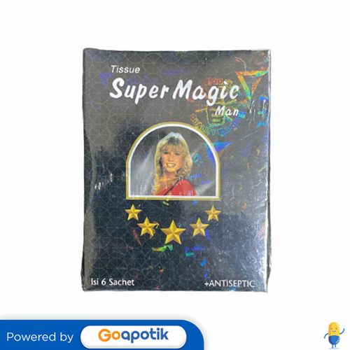 SUPER MAGIC MAN TISSUE AROMA CASANOVA 1 PACK