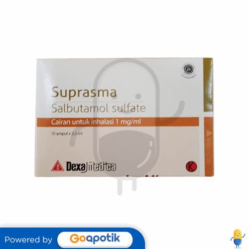 SUPRASMA 1 MG/ML INHALASI 2.5 ML AMPUL