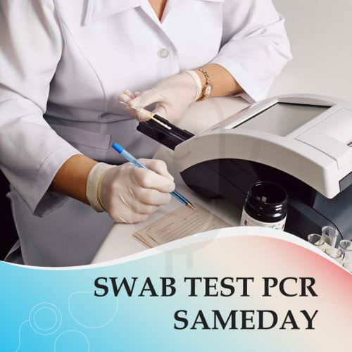 PCR SWAB TEST SAMEDAY - KLINIK MEDIFARMA