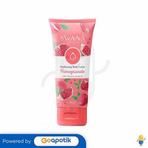 SWANA BRIGHTENING BODY LOTION POMEGRANATE 100 ML TUBE