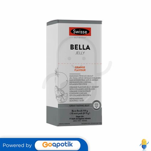 SWISSE BELLA COLLAGEN JELLY 15 GRAM BOX 10 SACHET