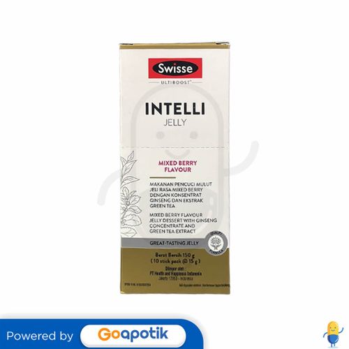 SWISSE ULTIBOOST INTELLI JELLY 15 GRAM BOX 10 SACHET